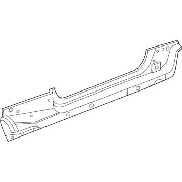 55397220AF Mopar Front Floor Sill Illustration 1 of 1