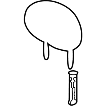 XL781DVAA Mopar Front Headrest Illustration 1 of 1