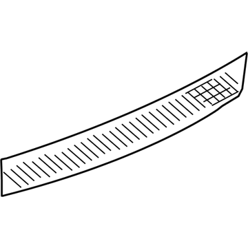 5030043AA Mopar Grille Illustration 1 of 1