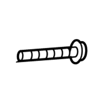 6505935AA Mopar Hexagon Flange Head Bolt Illustration 1 of 1