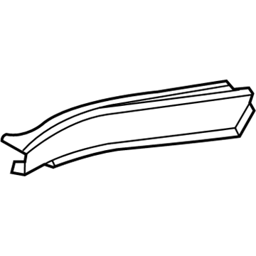 5018461AC Mopar REINFMNT-Sliding Door Illustration 1 of 1