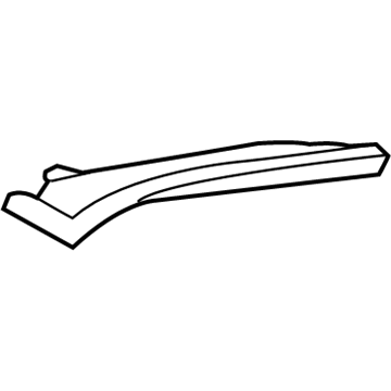 Mopar 4860628AC Support-Sliding Door Track 4860628AC Mopar Support-Sliding Door Track Illustration 1 of 1