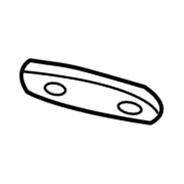 4675987AB Mopar STRIKER-Sliding Door Stop Illustration 1 of 1
