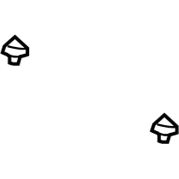 5098637AA Mopar Seat Bracket Illustration 1 of 1