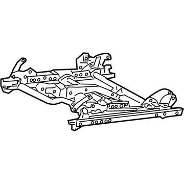 5104734AA Mopar Seat Adjuster Illustration 1 of 1