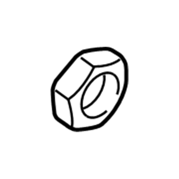Mopar 5102285AC Nut 5102285AC Mopar Nut Illustration 1 of 1