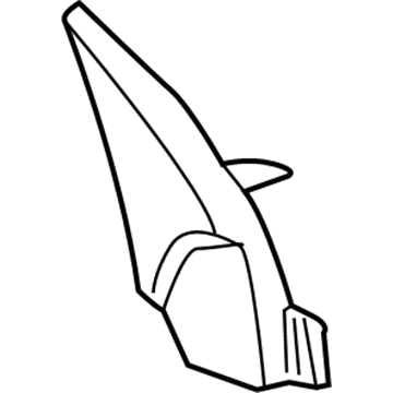 Dodge Ram 1500 Mirror Cover - 1HA42XDVAA