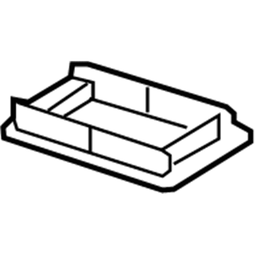 1ZR19LDMAA Mopar Bezel-Dome Lamp Illustration 1 of 1