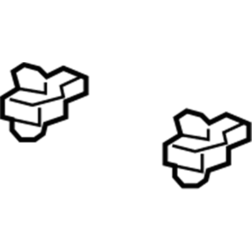 5YH03LDMAA Mopar Visor Support Illustration 1 of 1