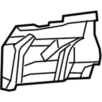 68273234AA Mopar ABSORBER-Roof Illustration 1 of 1