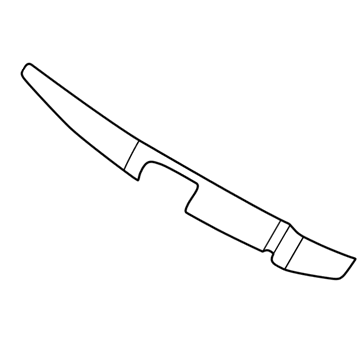 55075132 Mopar Panel Side Corner Illustration 1 of 1