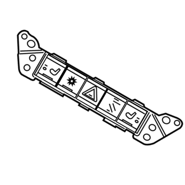 68044102AC Mopar Pod Switch Illustration 1 of 1