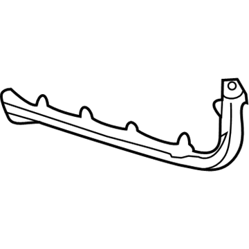 68081562AE Mopar Bracket-FASCIA Illustration 1 of 1