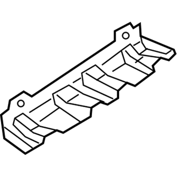Mopar 68084972AA Fascia Bracket 68084972AA Mopar Fascia Bracket Illustration 1 of 1