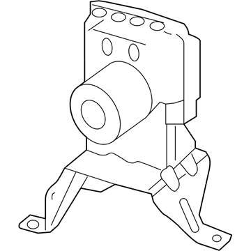 5170931AB Mopar Hydraulic Control Unit Bracket Illustration 1 of 1
