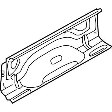 55276375AA Mopar Box Side Panel Illustration 1 of 1