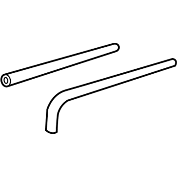 Ram Brake Booster Vacuum Hose - 4581592AD