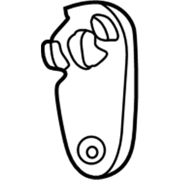 55075838 Mopar Lever-LIFTGATE Lock Cylinder Illustration 1 of 1