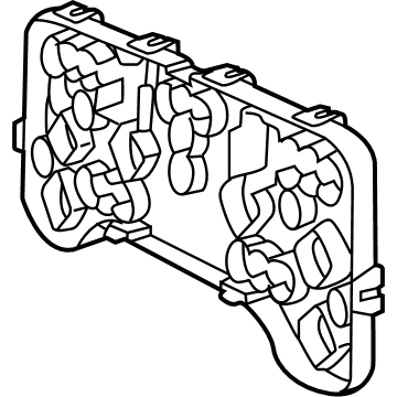 5018621AA Mopar Cover Cluster Illustration 1 of 1