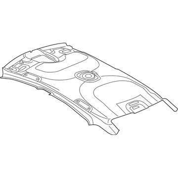 5RM49HDAAA Mopar Headliner Illustration 1 of 1