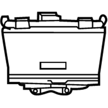 5VK211SAAB Mopar Storage Bin Illustration 1 of 1