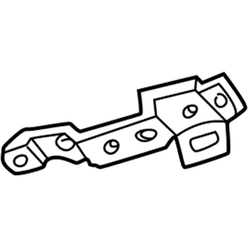 Mopar 55056129AB Bracket-Hood Lock 55056129AB Mopar Bracket-Hood Lock Illustration 1 of 1