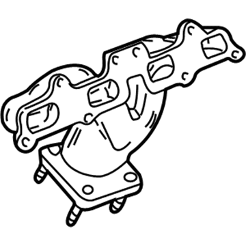 Dodge Grand Caravan Exhaust Manifold - 4781253AA
