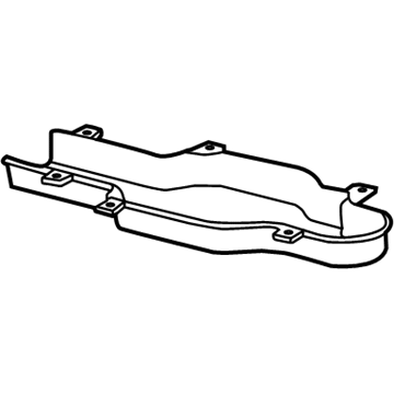 68164032AB Mopar Cover-UREA SKID Plate Illustration 1 of 1