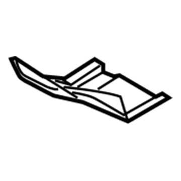 Mopar 5054165AB REINFMNT-Front Side Rail To Dash 5054165AB Mopar REINFMNT-Front Side Rail To Dash Illustration 1 of 1