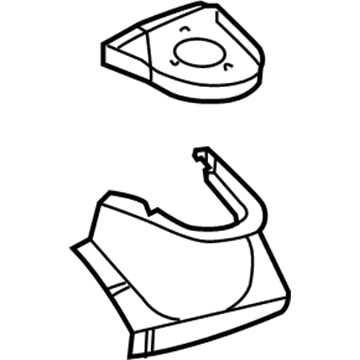 5093803AC Mopar Front Suspension Tower Illustration 1 of 1