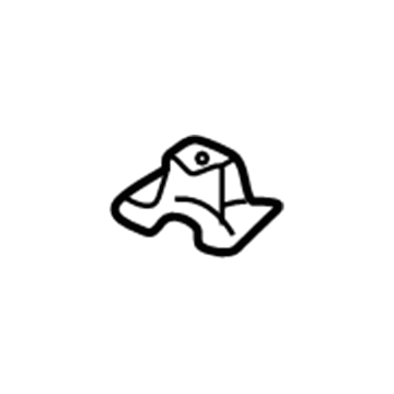 MR346849 Mopar Clip-SUNVISOR Illustration 1 of 1