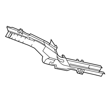 55394058AQ Mopar Frame Side Rail Illustration 1 of 1