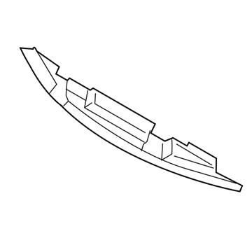 68043204AD Mopar Blocker Foam Illustration 1 of 1