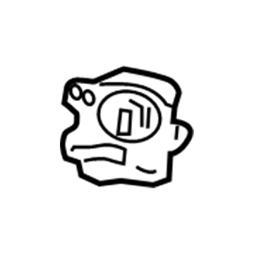 56045496AA Mopar Switch-Passenger AIRBAG DISARM Illustration 1 of 1