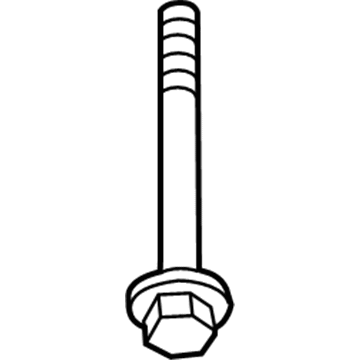 6501557 Mopar Hexagon Flange Head Bolt Illustration 1 of 1