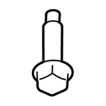 6506318AA Mopar Hexagon Head Screw Illustration 1 of 1