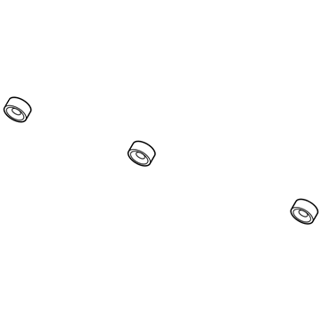 55362410AA Mopar ISOLATOR-Cab UNDERBODY Rebound Illustration 1 of 1