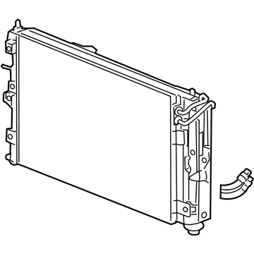 Jeep Radiator - 68004049AB