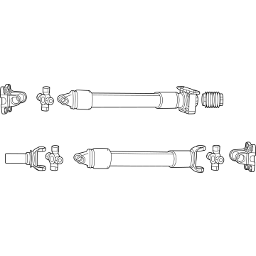 2011 Ram 2500 Drive Shaft - 52123360AC