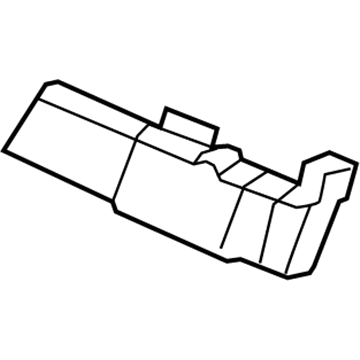 1HQ95ZJ8AA Mopar Battery Cover Illustration 1 of 1