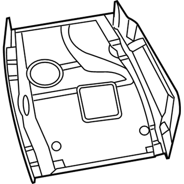 Dodge Ram 3500 Center Console Base - 1BP561DHAB
