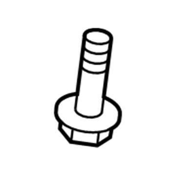 6104289AA Mopar Hexagon Flange Head Bolt Illustration 1 of 1