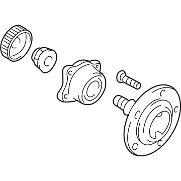 Dodge Stratus Wheel Bearing - MB892408