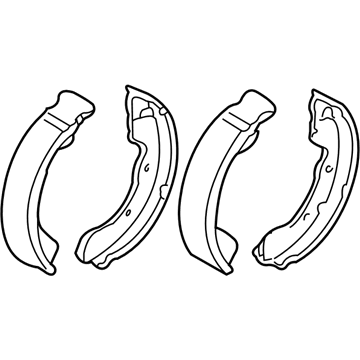 MB950211 Mopar Shoekit-Brake Illustration 1 of 1