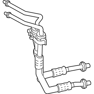 68260346AA Mopar Hose Assembly-Transmission Oil Cooler Illustration 1 of 1