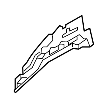 68259346AA Mopar Inner Load Path Beam Illustration 1 of 1