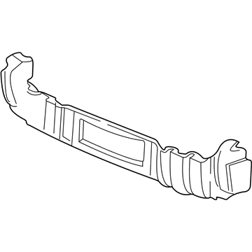 55155962AB Mopar Support-Rear FASCIA Illustration 1 of 1