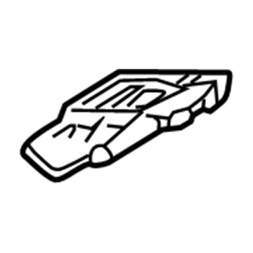 Mopar 68004768AA Air Conditioning & Heater Outlet 68004768AA Mopar Air Conditioning & Heater Outlet Illustration 1 of 1