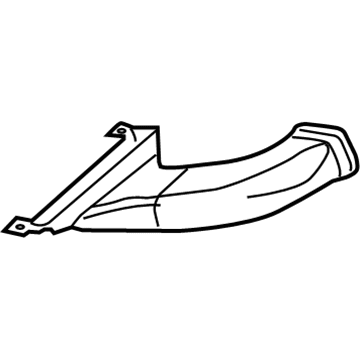 Mopar 68004773AA Defroster Duct 68004773AA Mopar Defroster Duct Illustration 1 of 1
