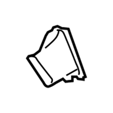 Mopar 68004766AA Air Conditioning & Heater Outlet 68004766AA Mopar Air Conditioning & Heater Outlet Illustration 1 of 1